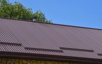 typical The Point corrugated roof uses