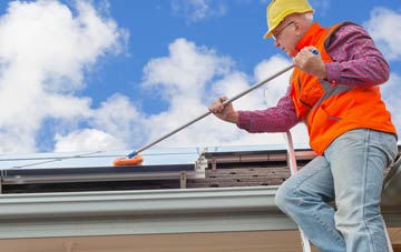 The Point soft wash roof cleaning